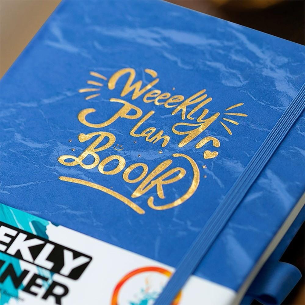 English Edition A5 Weekly Planner To-do List Personal Schedule Planner Cash Budget Book  Study Work