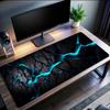 Geometric Blue Gradient Honeycomb Mouse Pad Non-slip Thickened Large Writing Lockedge Office Student Gaming Cushion MousePad