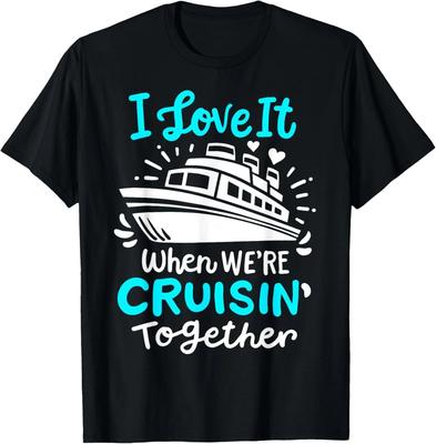 Crociera Mi Piace Quando Navighiamo Insieme Regalo Maglietta Unisex