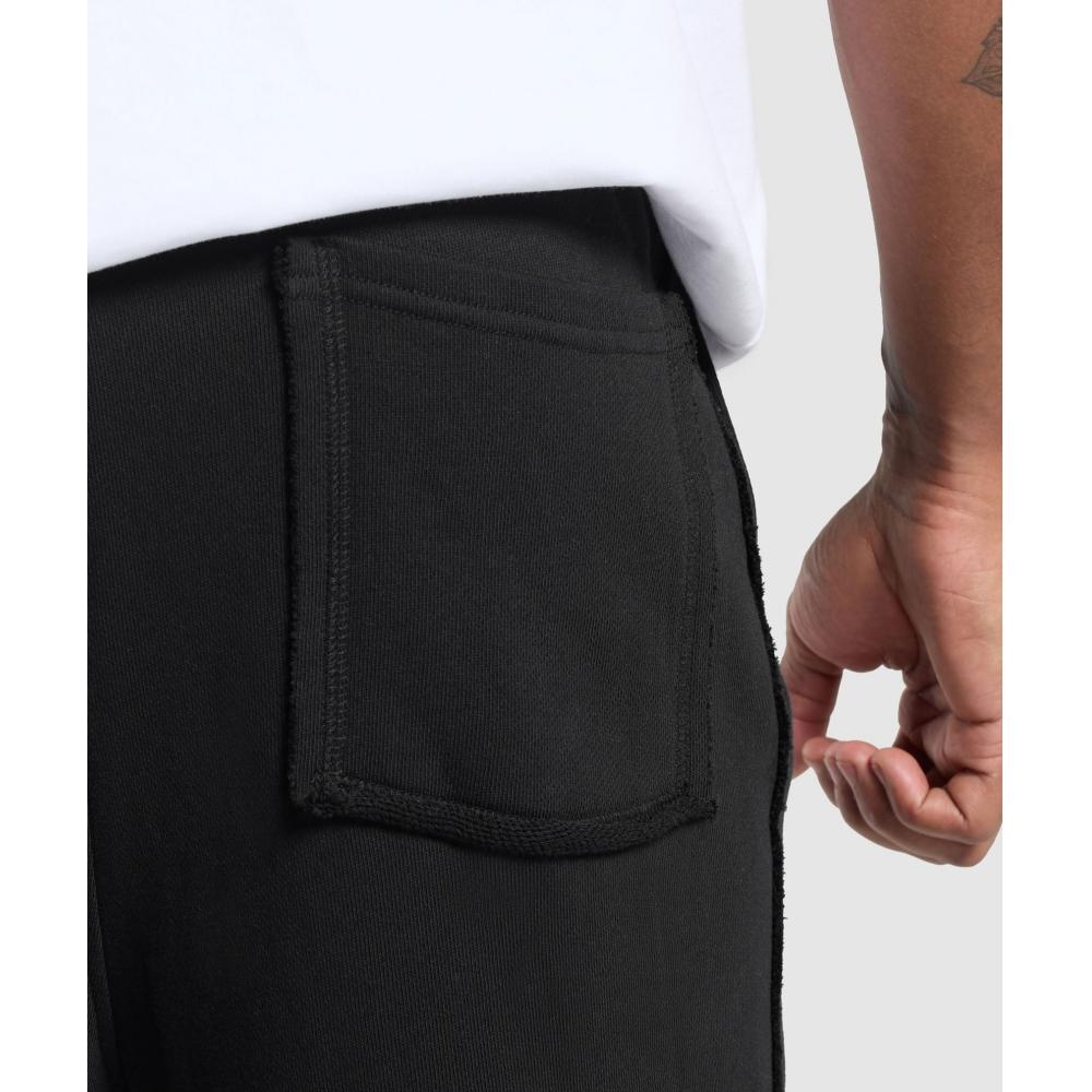 Gymshark Wide Leg Pants Black A1b9n Bb2j