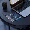 Double Protocol M.2 NVMe SSD Enclosure with Lighting Aluminum Case Easy to Use for 2230 2242 2260 2280 SSD Box