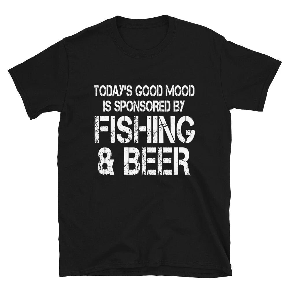 

Good Mood Sponsored By Fishing Beer T-Shirt S