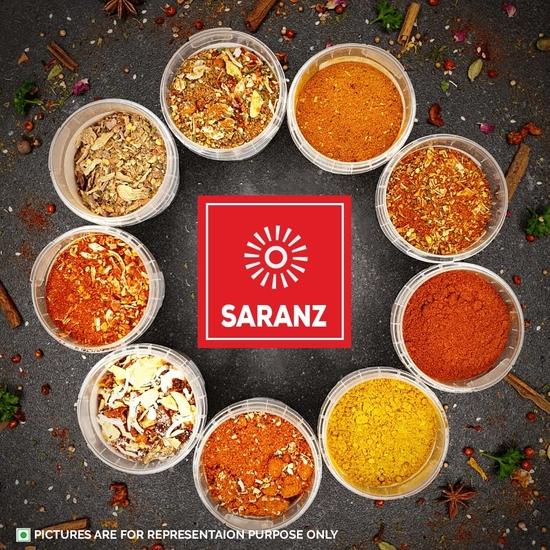 SARANZ Baharat Spice Mix | Used In Vegetable Curry, Chicken Curry, Fish Soup | Aromatic and Flavoured Vegan |100 Grams Sprinkler Jar