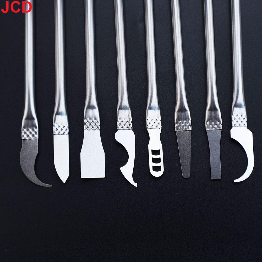 8 Stück CPU IC Kleberentferner Handy-Reparaturwerkzeug C Chip Reparatur Dünne Klingen Piratisches Reparatur Handwerkzeug für Mobiltelefon Computer