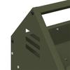 Chicken Feeder Trough Olive Green 108 X 20.5 X 20 Cm