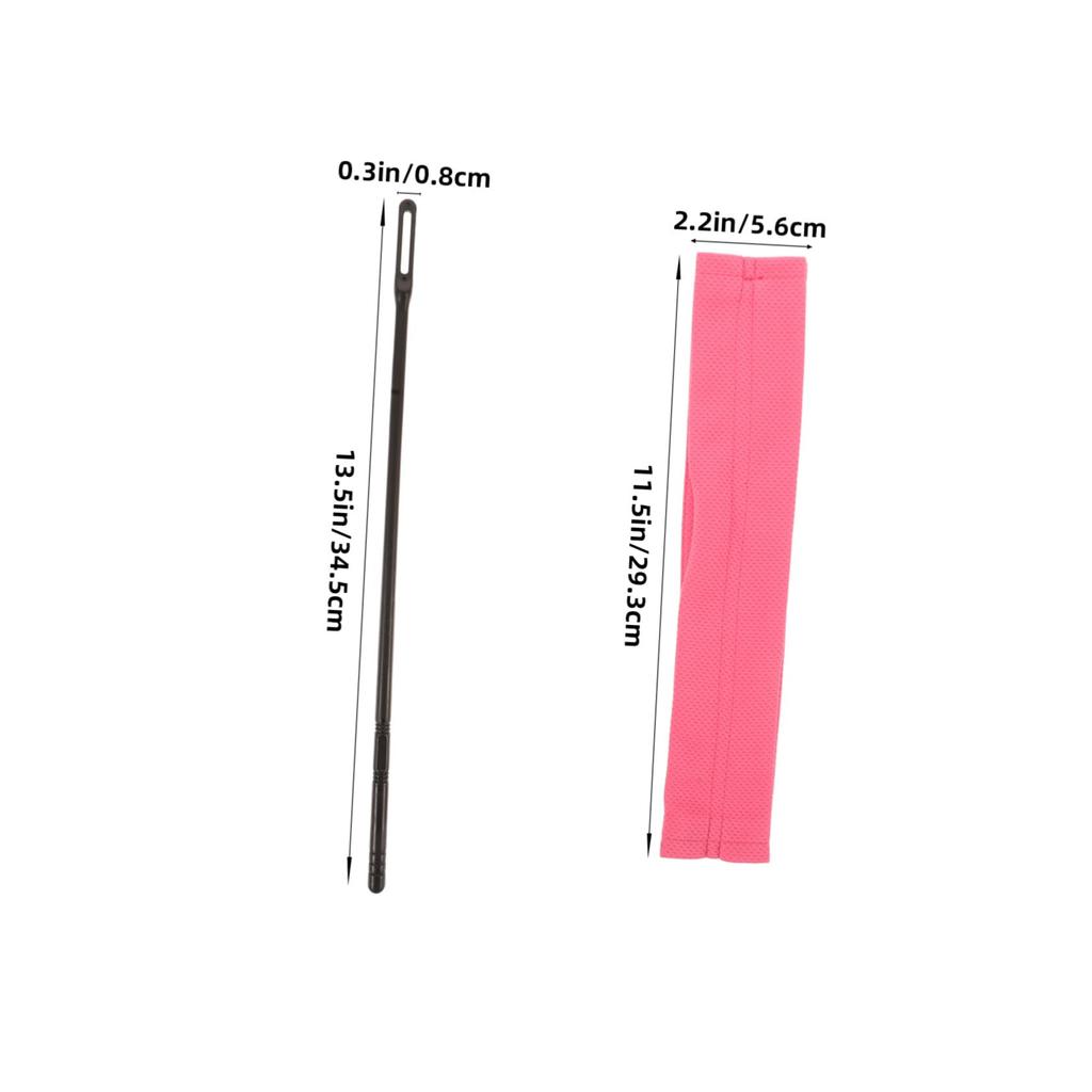 NUOLUX Flute Cleaning Cloth with Probe Rod - Durable, Precision Stitched, Large, Soft Cleaning Cloth for Reaching Every Part of the Instrument
