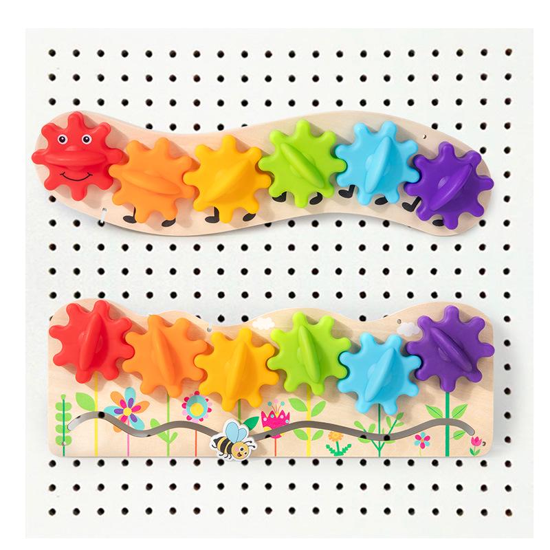 Cross-border Busy Board and Climbing Ladder Puzzle Set for Early Education, Ages 2-3