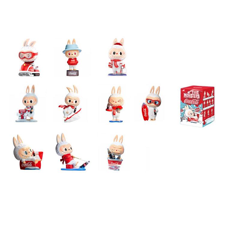 New POP MART LABUBU THE MONSTERS Coca Cola Collection Mystery Boxes 10 For A Single Blind Box/whole Box PPMT-2410-0232