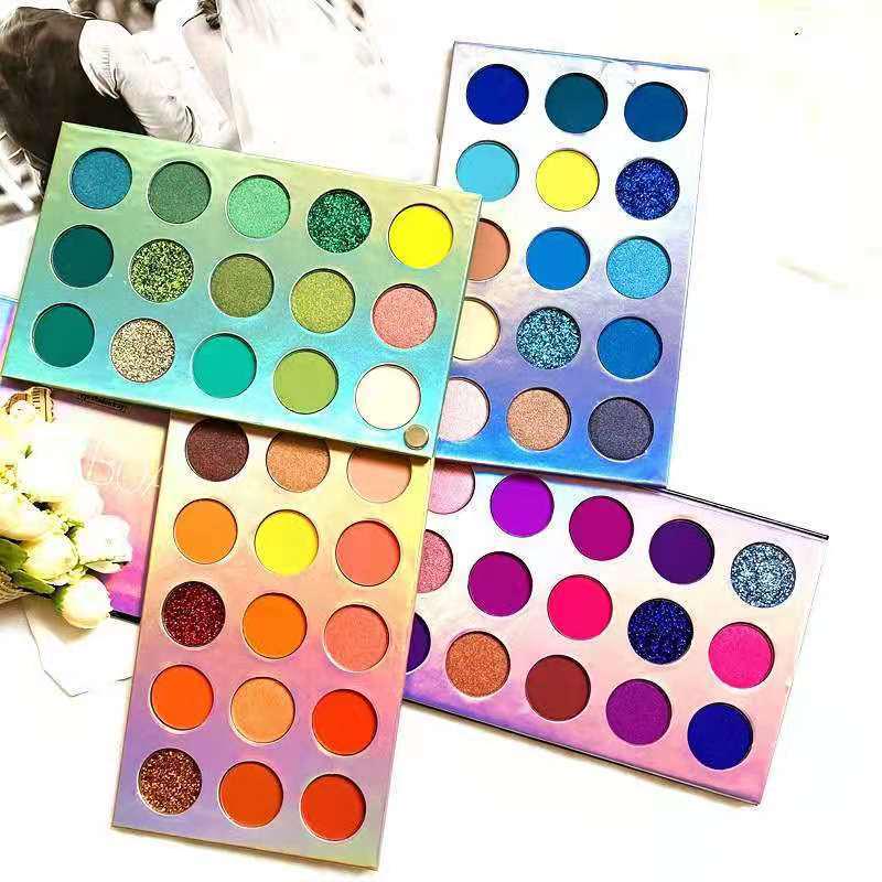 

Rotation 60-Color 4-Layer Eyeshadow Palette: Multi-Color Shimmer & Matte