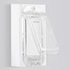 Dustproof Switches Cover With Child Safety Shell Lock Snap On Fit For Wall Outlets Durable Plastic