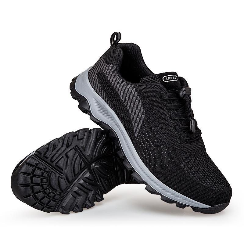 Lightweight and breathable mid-breathable health shoes non-slip soft-soled mother shoes sports and leisure walking shoes