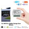 Voice Enabled For WiFi Smart Garage Door Controller with Remote Countdown Timer and App Control for Secure Door Management