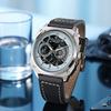 JYL Men's Watch Classic Waterproof Fashion Leather Band