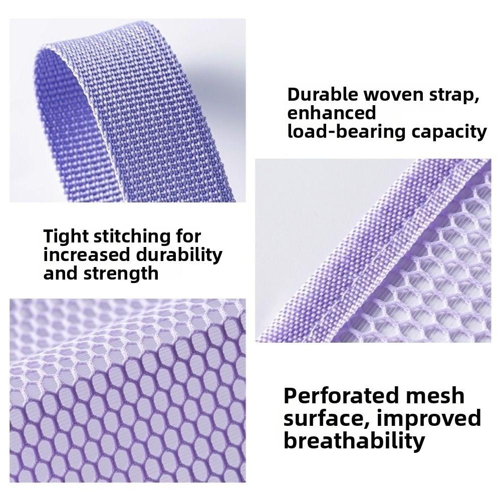 Wall Mounted Ball Storage Hanging Bag 3/4 Layers Large Capacity Sundries Mesh Hanging Bag Foldable Durable