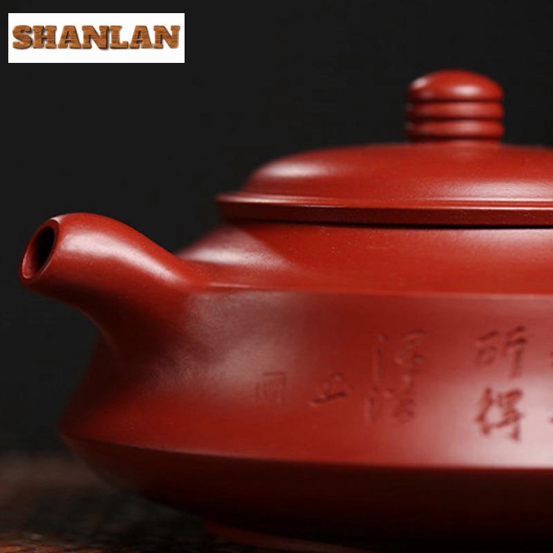 150ml Elegant Yixing Purple Clay Teapots Handmade Weekly Count Pot Raw Ore Zhu Mud Kettle Zisha Tea Set Tea Services Collection