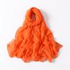 New Cotton Linen Scarf For Women Girls Students Autumn Classic Solid Color Scarves Retro Soft Foulard Viscose Female Wrap Shawls