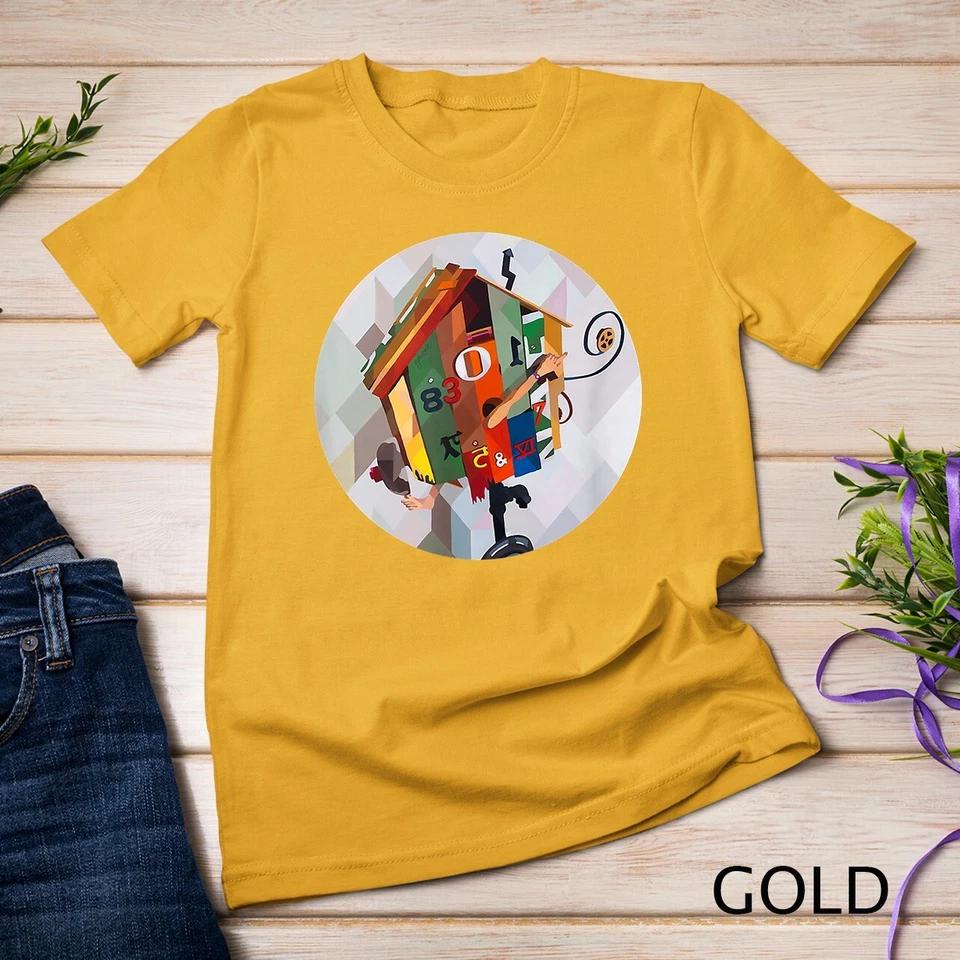 Clock Augmented Reality Unisex T-shirt 4 L
