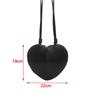 PU-Leder Herztasche Vielseitiges Design Multifunktionale Umhängetasche Einzigartiges Design Modischer Stil Herzförmige Tasche