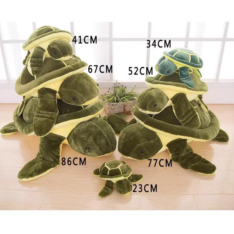 Plush Turtle Toy With Pp Cotton Filling For Kids And Collectors