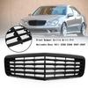 Front Bumper Grille Grill Fit Mercedes Benz W211 E350 500 07-09 Gloss Black