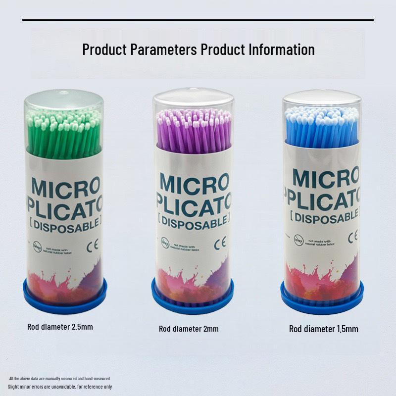 Disposable Dental & Makeup Applicators: Cotton Pads, Makeup Brushes, Swabs, Non-Shedding Brushes