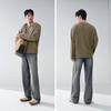 Semir Men's Relaxed Straight Washed Jeans