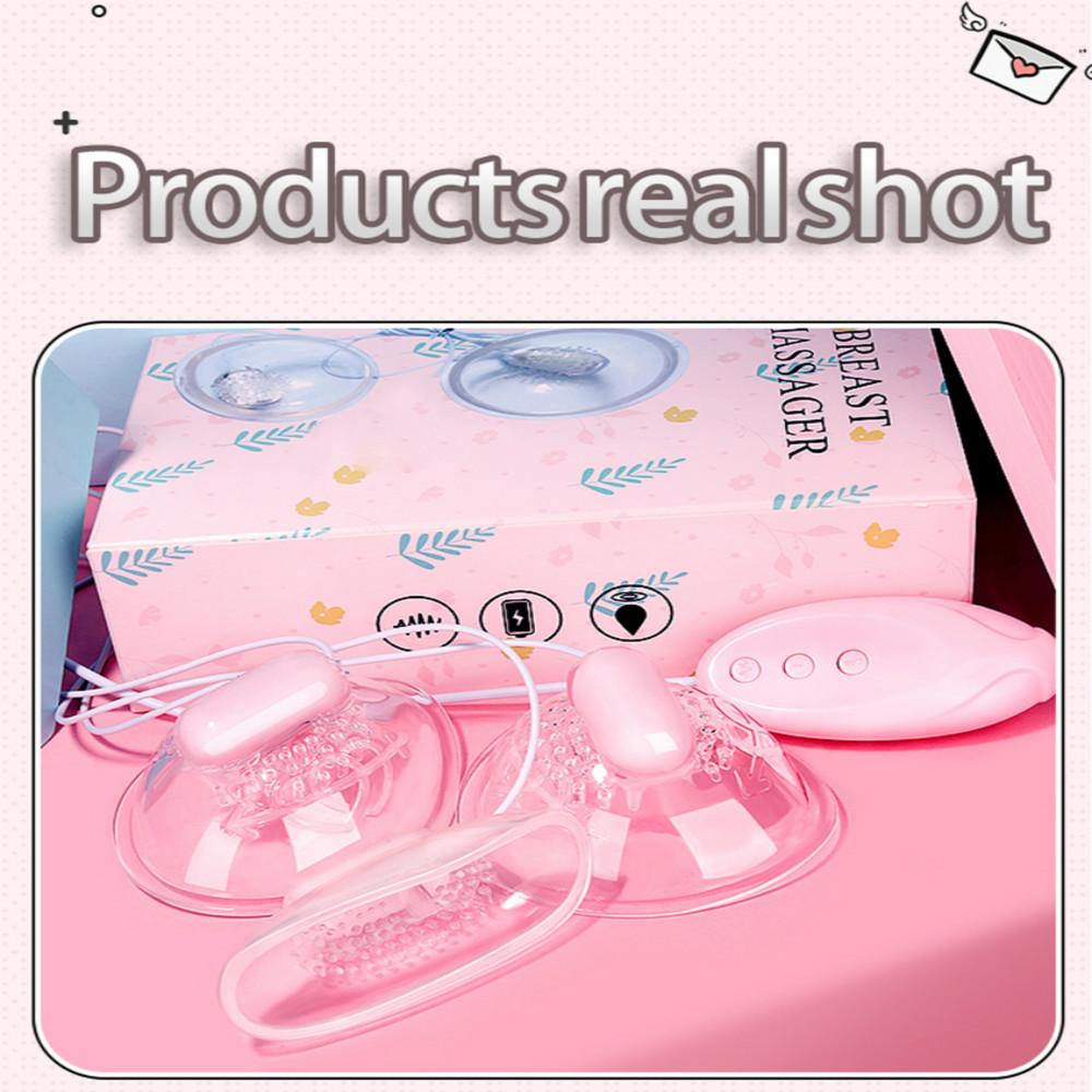 Vibrace bodu G Vibrátor pro lízání bradavek Masturbátor pro zvětšení prsou Masturbátor na masáž hrudníku Sexuální hračka pro ženy