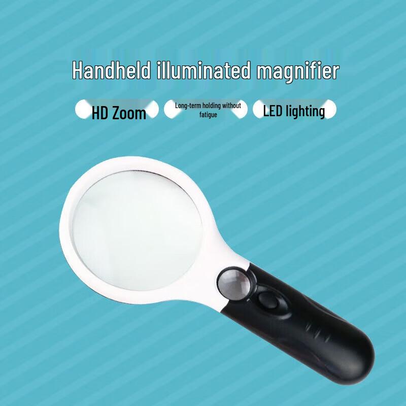 Miling Handheld Magnifier with LED Lights