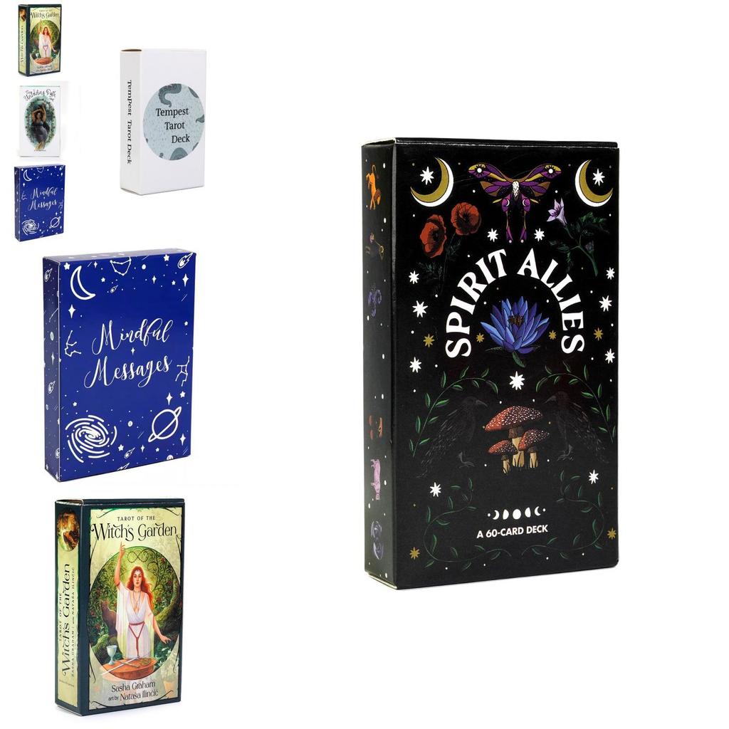 Nueva Edición Cartas de Tarot en Inglés Oráculo para Adivinación y Adivinación