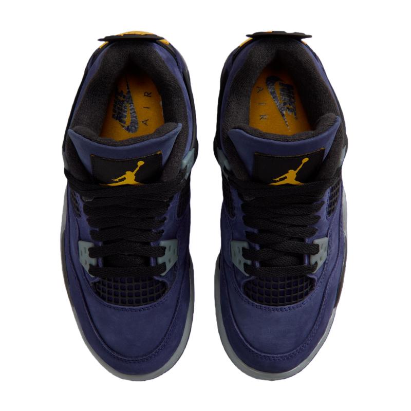 Zapatillas Deportivas Air Jordan 4 Retro GS Lakers para Niños Morado Imperial-Morado Multicolor IB4171-500