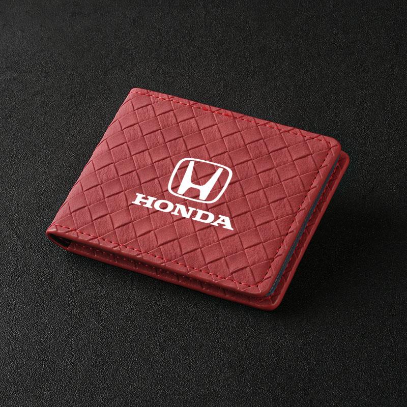 PCVHD1 Car Drive Certificate Cover Auto Driver's License Protective Shell For Honda Civic Accord Fit Jazz Pilot CRV Odyssey Passport