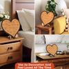 Customizable Wood Heart Puzzle Desktop Decors for 1Year/3rd Year Anniversary Room Decors and Memory Gift for Him or Her