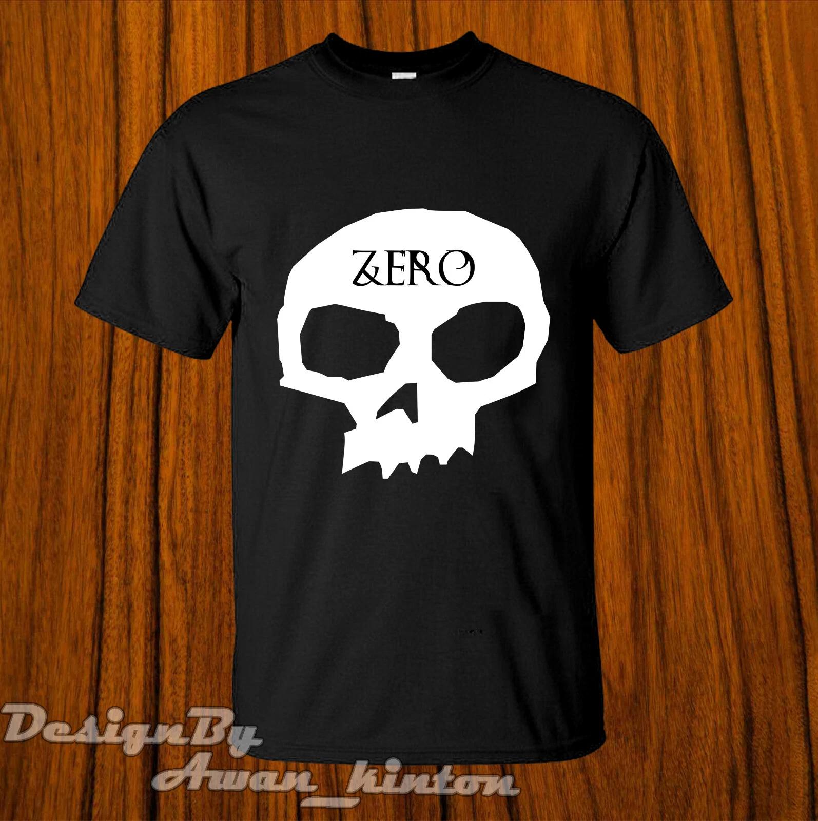 Men s and Women s T-shirts Mens Zero Funny SKateboard Logo Tshirt Clothing Usa Made In XXXL