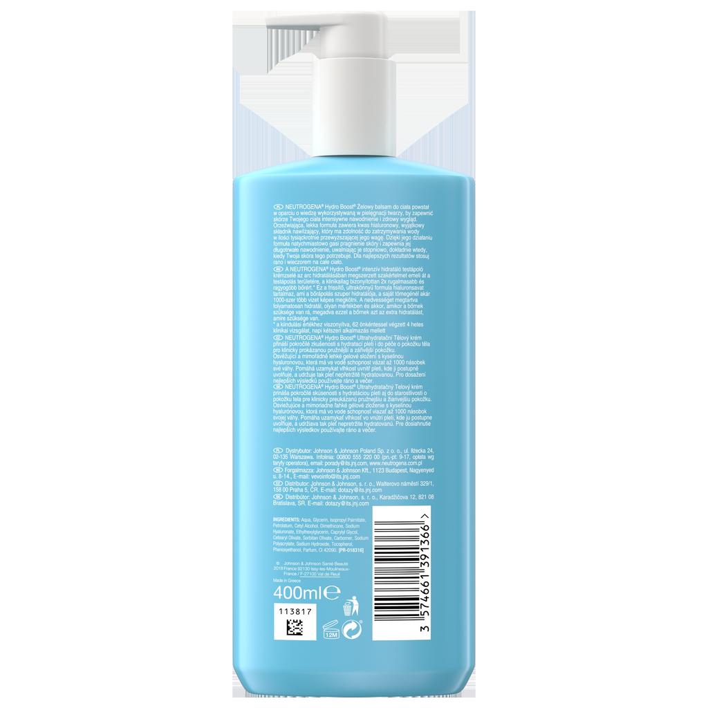 Neutrogena Hydro Boost Body Lotion, Gel 400