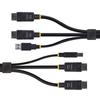 StarTech.Com Cavo KVM DisplayPort USB 5Gbps 4K 60Hz 1,8m Nero