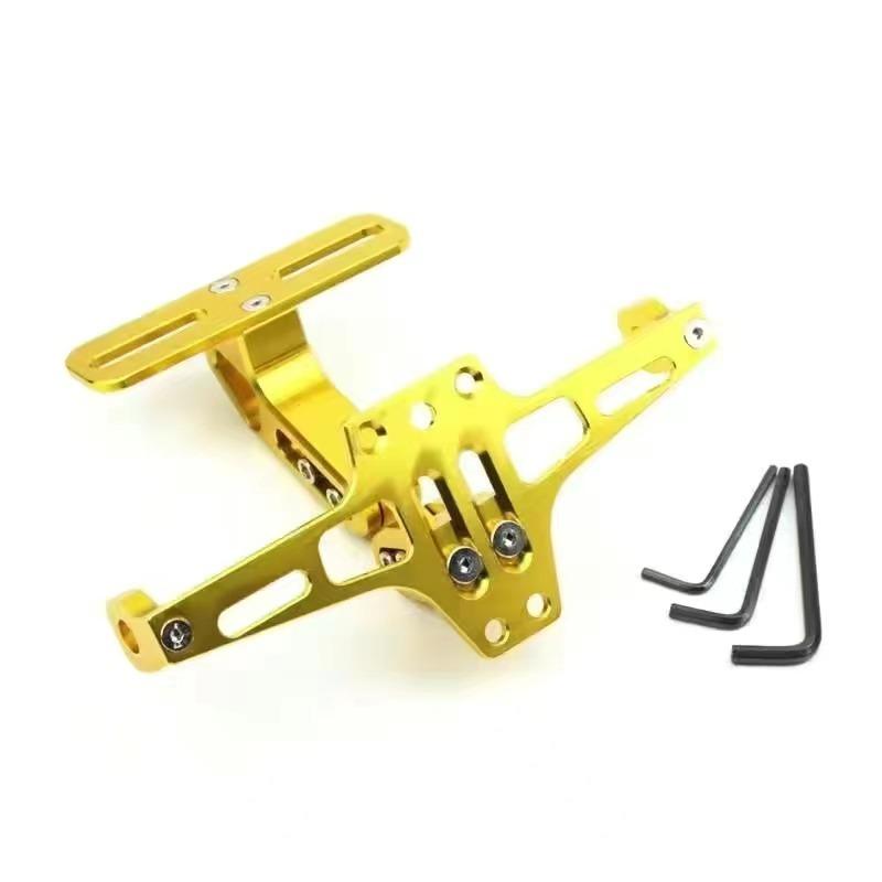 Electric Scooter Universal Modified License Plate Holder, Foldable Tail Plate Holder