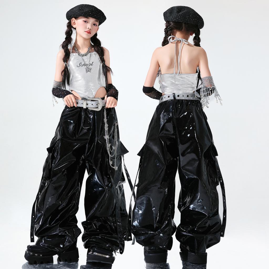 Girls' Jazz Costumes Are Trendy And Trendy Girls' Jazz Less Children'S Costumes Catwalk Girl Group Street Dance Trendy Costumes