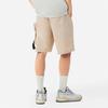 Li-Ning Loose Solid Color Cargo Shorts Men Bottoms Khaki AKSSA37-3