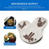 1/3pcs Ceramic Dessert Sauce Dish Japanese Tableware Creative Cute Cartoon Lucky Cat Pattern Water Drop Shape Fruit Sushi Plates
