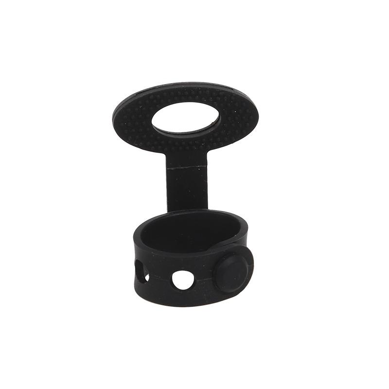 Gitarren-Fingerspitzenabdeckungen mit Plektrumschlitz-Design Fingerschützer für Akustik- und E-Gitarristen Zubehör