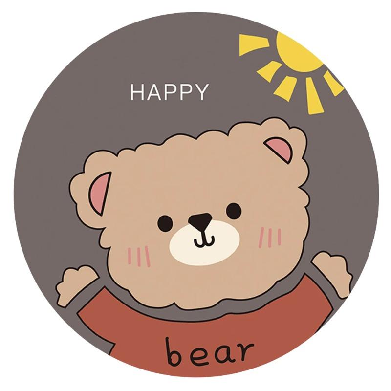 Силиконовая термоизоляционная подставка под чашку для кофе, нескользящий коврик, коврик для посуды, милая подставка в виде головы кошки, мультяшная экологичная подставка. SKY BLUE