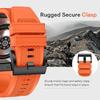 Silicone Bracelet for Samsung Galaxy Ultra Watch 47mm Rubber Men Band Metal Connector Strap for SAMSUNG galaxy watch 7 ULTRA 47