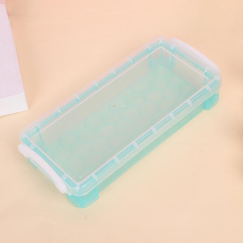 1PCS Large Capacity Pencil Box Minimalist Style Storage Organizer Box Painting Pencils Storage Box Office Supplies