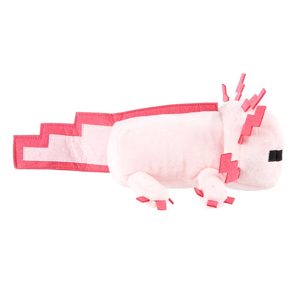 Officially Licensed Minecraft Axolotl Plush Toy (Basic)