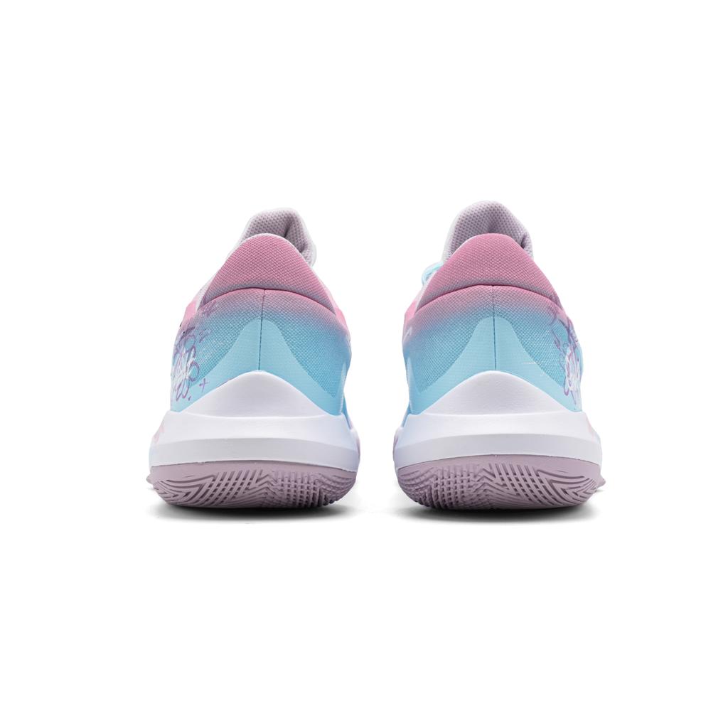 Nike Precision 6 Cherry Blossoms Mesh Cushioning Slip Resistant Abrasion Resistant Low top Basketball Shoes Men's DD9535-100(Team268-)