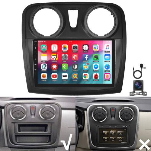 IBEAFILLY 9palcový Android 13 Autorádio CarPlay GPS Navigace WIFI FM Kompatibilní pro Renault Dacia Logan 2 Sandero 2012-2017