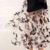 Three-Dimensional Butterfly Flower Embroidery Mesh Fabric Clothing Lace Fabric Wedding Dress Skirt Embroidery Veil Curtain