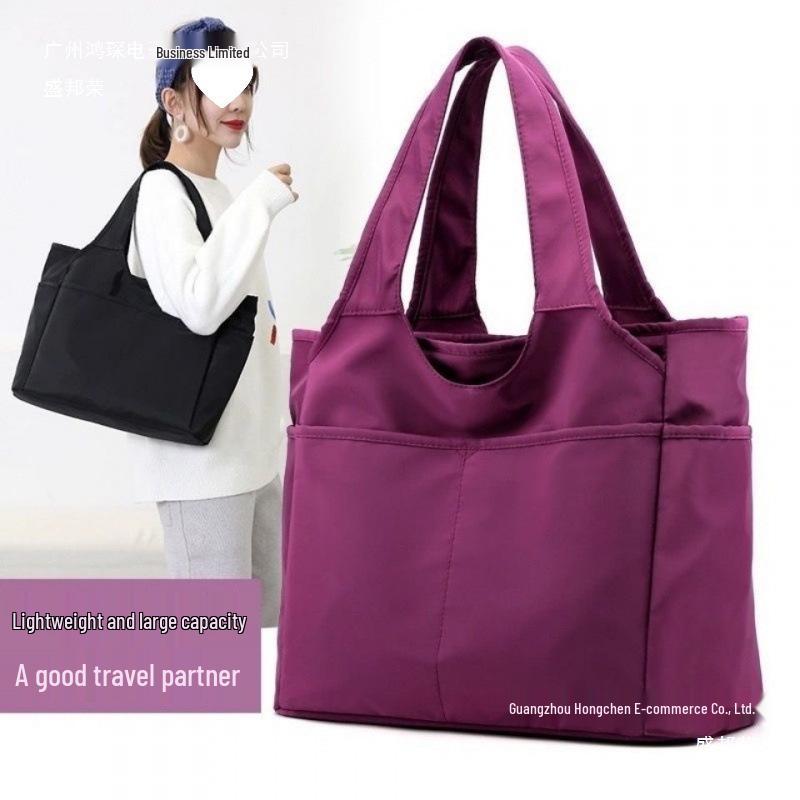 Жіноча сумка-тоут великої місткості з кількома відділеннями – Ідеально підходить для коротких поїздок, покупок та мам