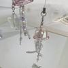 Cute Jellyfish Star Charm Phone Chain for Women Girls Handmade Beaded Keychain