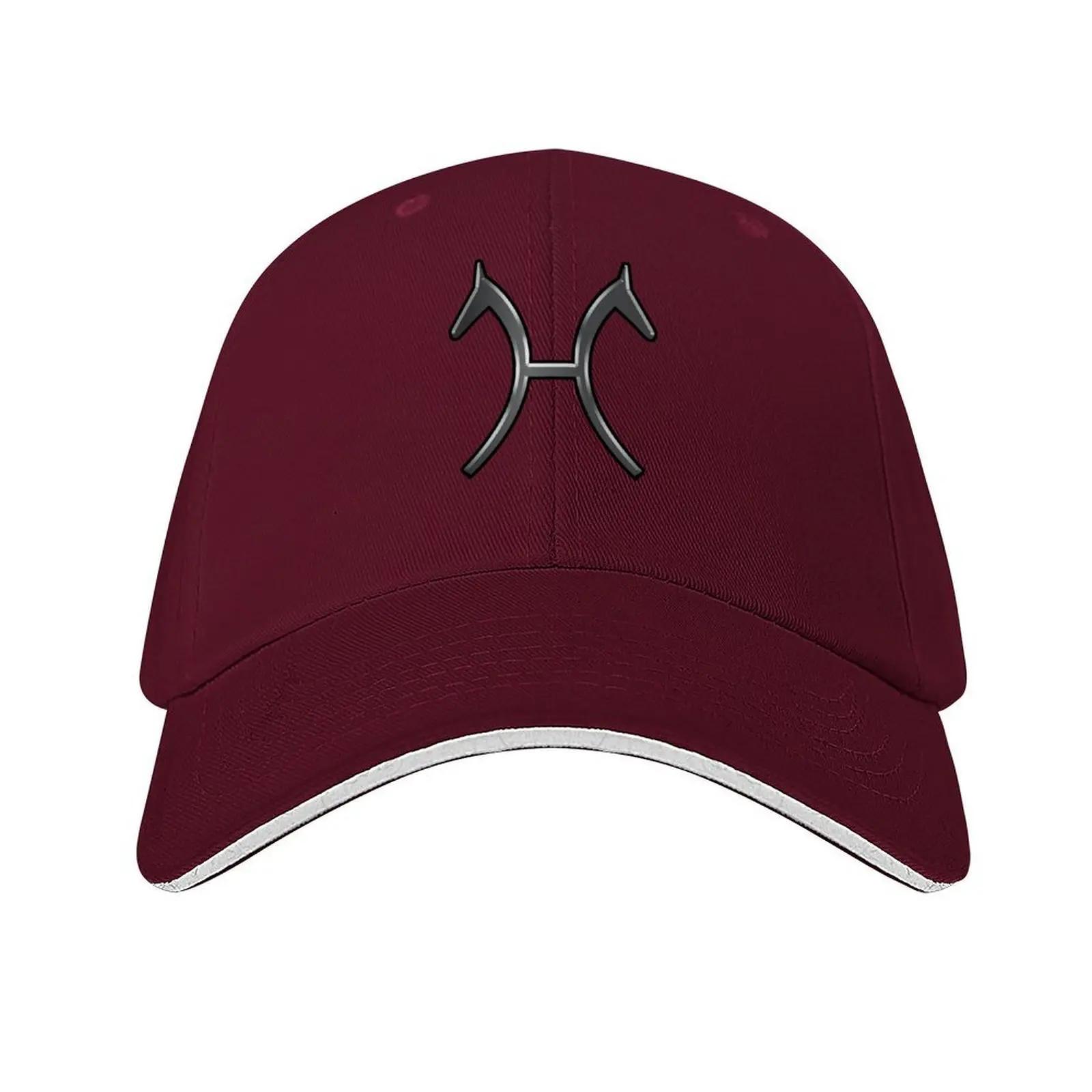 Hanoverian Horse Brand Baseball Cap Designer Hat Beach Outing Ball Cap Horse Hat Designer Unisex Womens